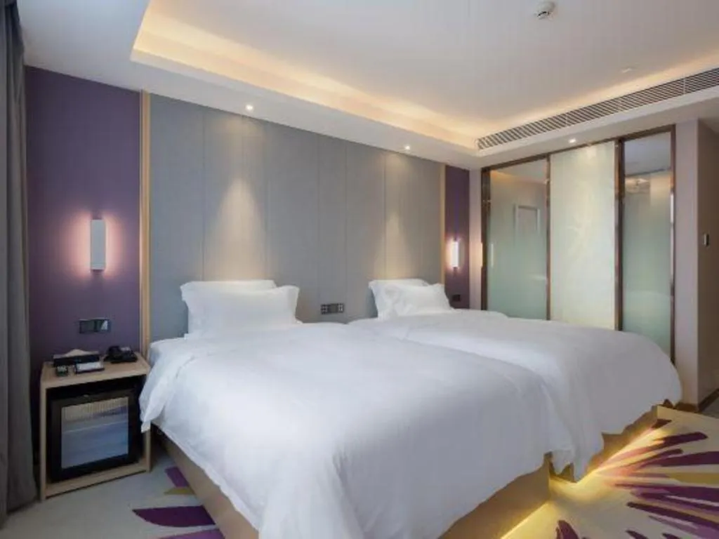 Bed in Lavande Hotels·Guangzhou Jiahe Wanggang Metro Station