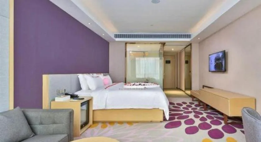 Bed in Lavande Hotels·Guangzhou Jiahe Wanggang Metro Station