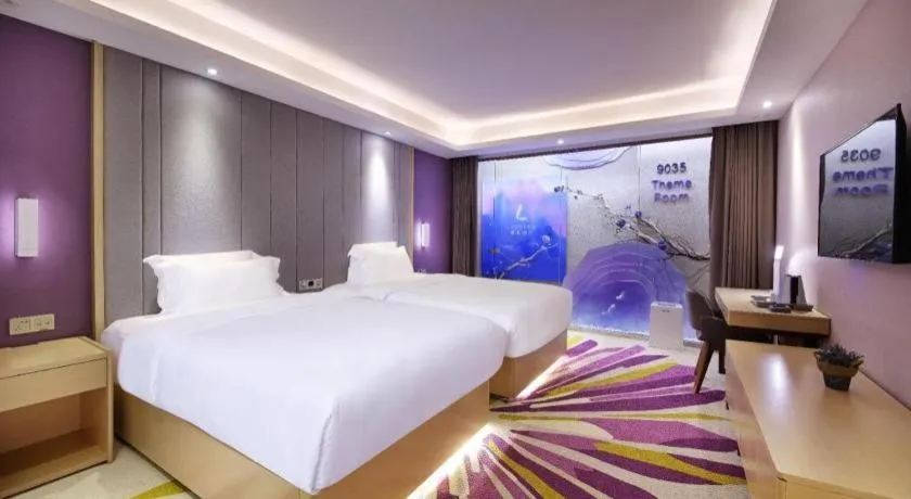Bed in Lavande Hotels·Guangzhou Jiahe Wanggang Metro Station