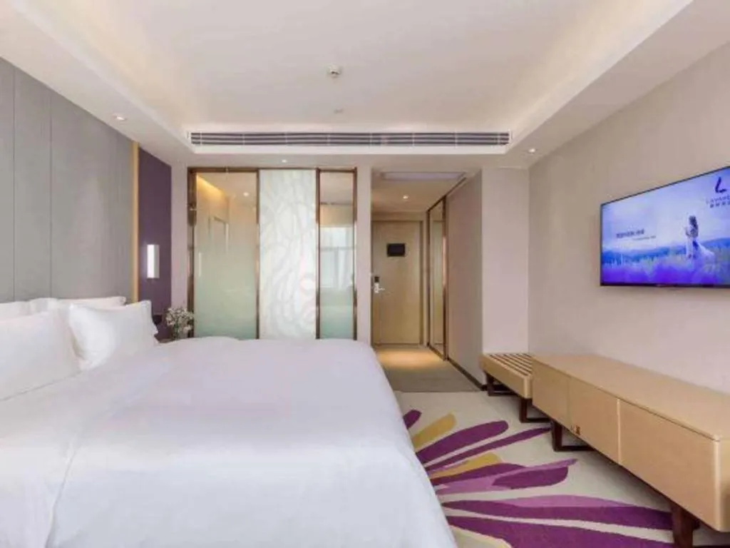 Bed in Lavande Hotels·Guangzhou Jiahe Wanggang Metro Station
