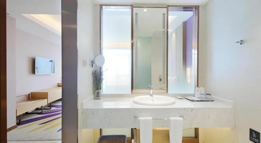 Bed in Lavande Hotels·Guangzhou Jiahe Wanggang Metro Station