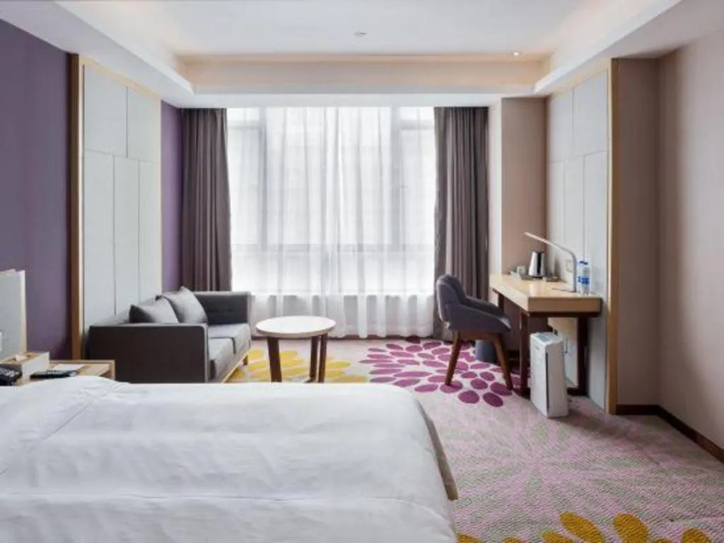 Bed in Lavande Hotels·Guangzhou Jiahe Wanggang Metro Station