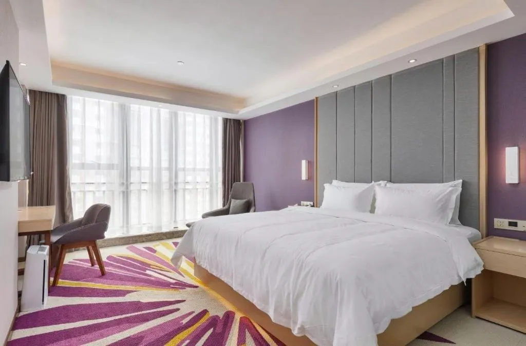Bed in Lavande Hotels·Guangzhou Jiahe Wanggang Metro Station