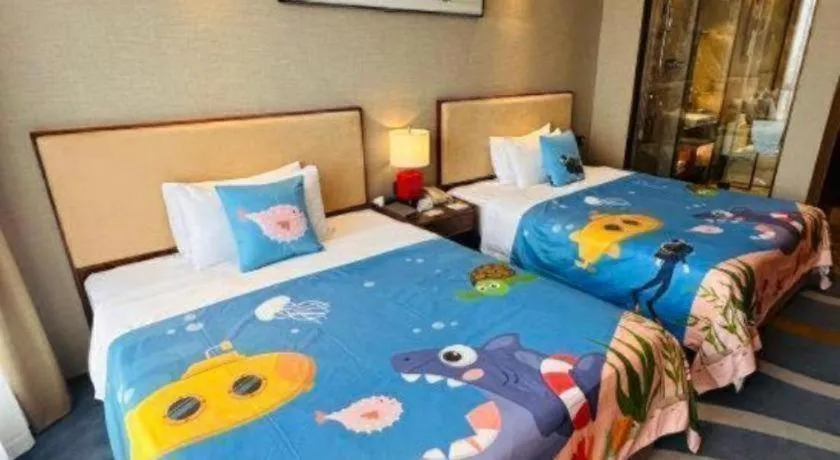 Bed in Ramada Encore by Wyndham Wuhan Caidian