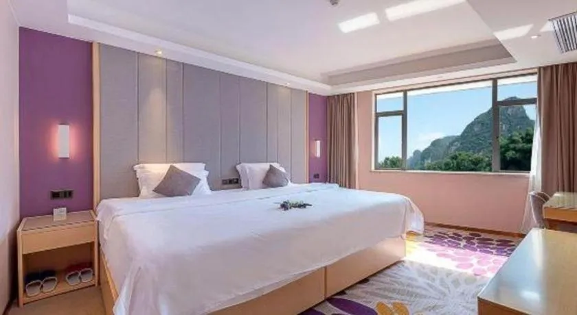 Bed in Lavande Hotel·Guilin Yangshuo Xi Street