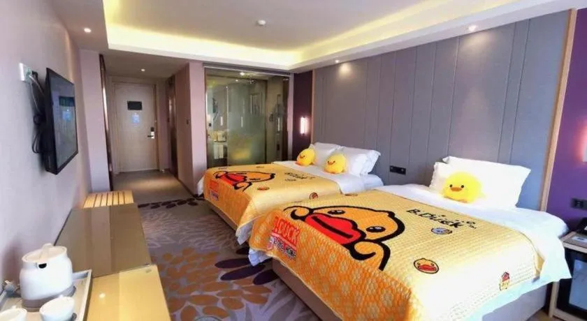 Bed in Lavande Hotel·Guilin Yangshuo Xi Street