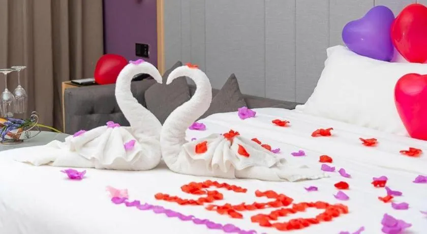 Bed in Lavande Hotel·Guilin Yangshuo Xi Street