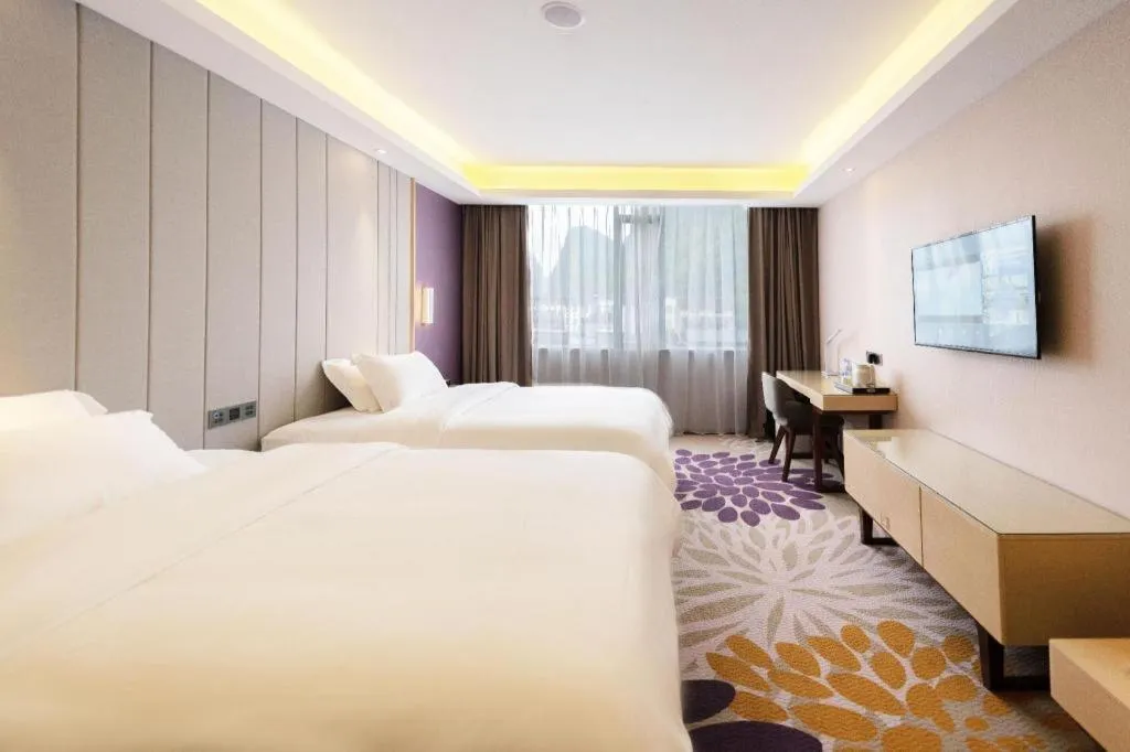 Bed in Lavande Hotel·Guilin Yangshuo Xi Street