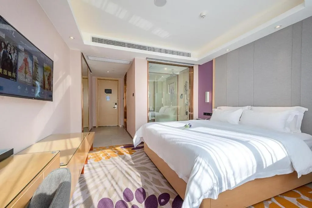 Bed in Lavande Hotel·Guilin Yangshuo Xi Street