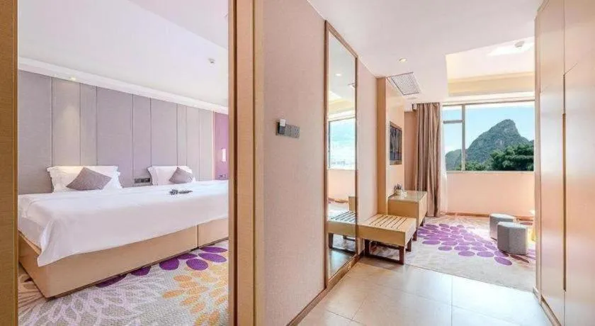 Bed in Lavande Hotel·Guilin Yangshuo Xi Street