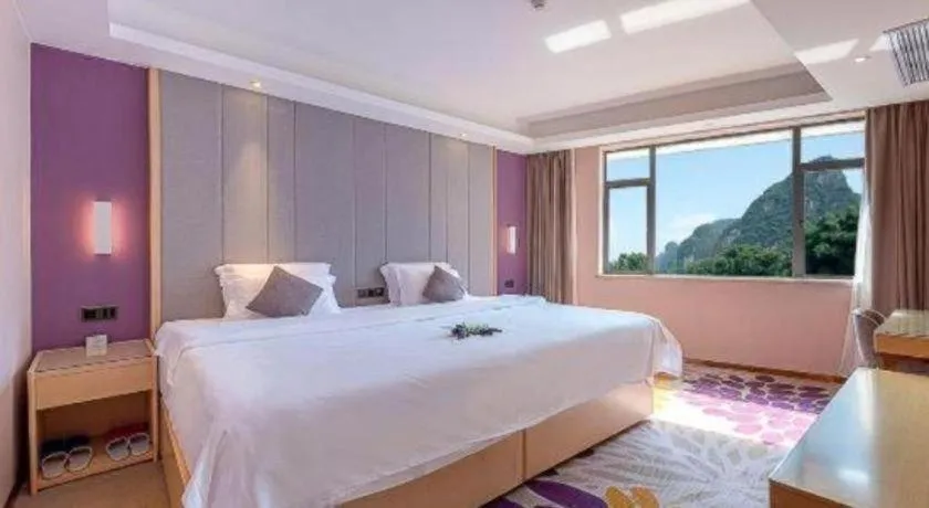 Bed in Lavande Hotel·Guilin Yangshuo Xi Street