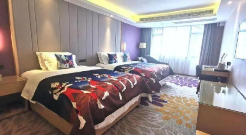 Bed in Lavande Hotel·Guilin Yangshuo Xi Street