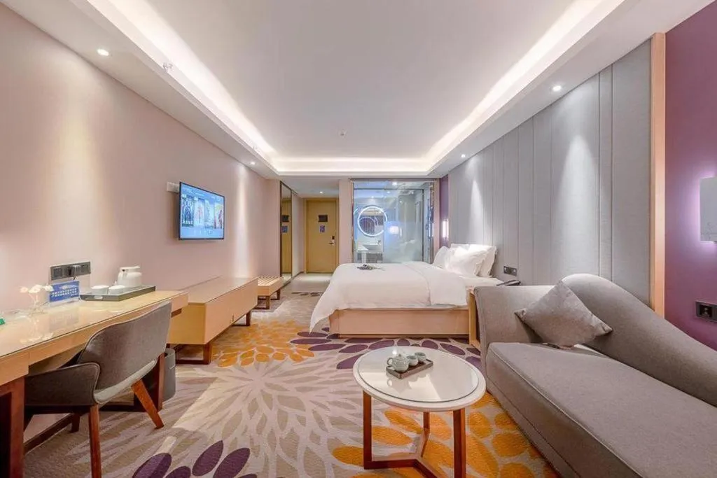 Bed in Lavande Hotel·Guilin Yangshuo Xi Street