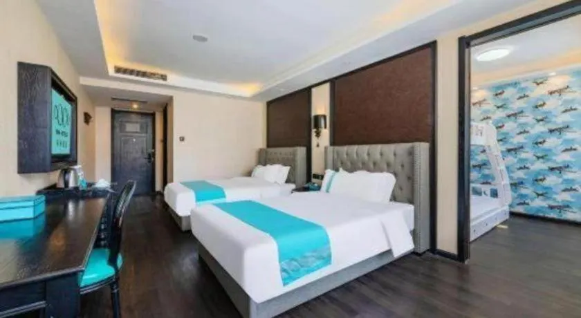 Bed in Xana Hotelle Lhasa Potala Palace Beijing Middle Road