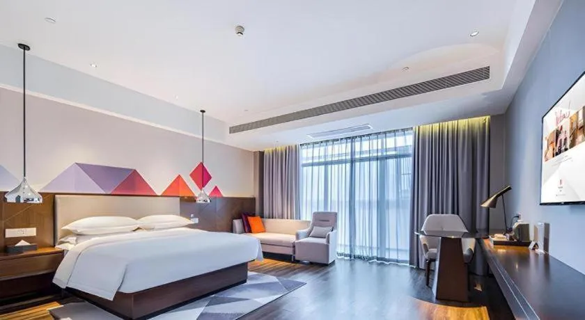 Bed in Borrman Hotel Nanning Railway Station