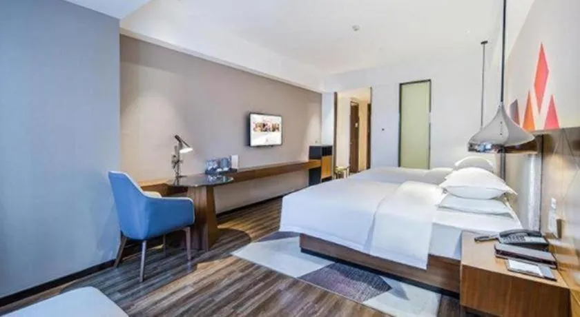 Bed in Borrman Hotel Nanning Railway Station