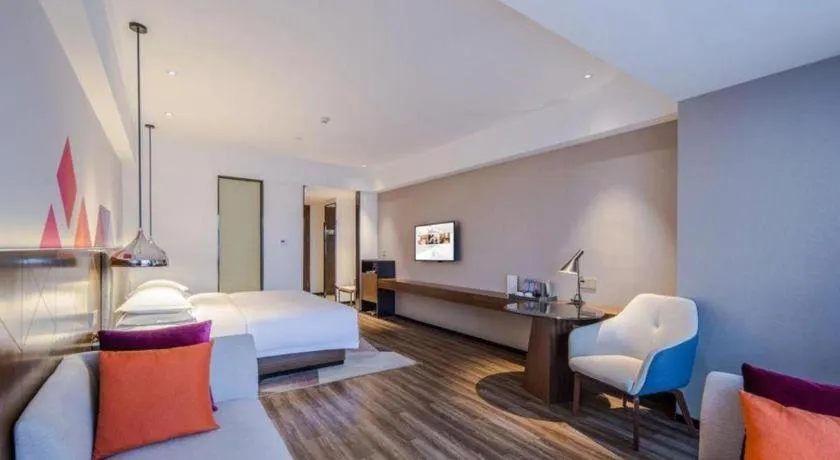 Bed in Borrman Hotel Nanning Railway Station