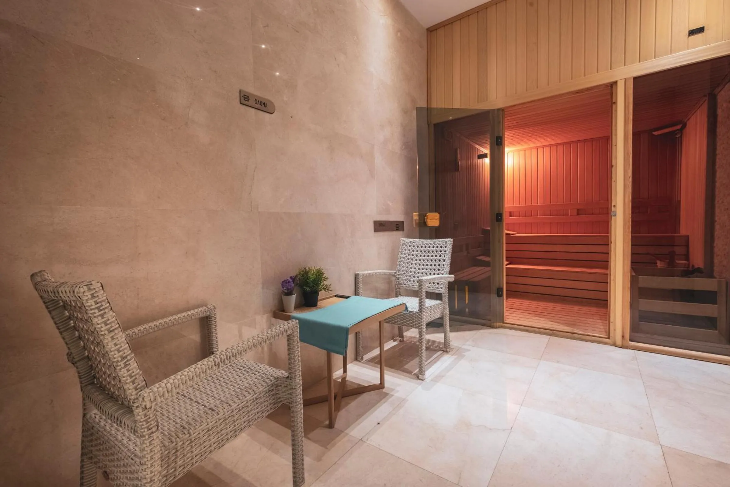 Sauna in Orka Lotus Beach