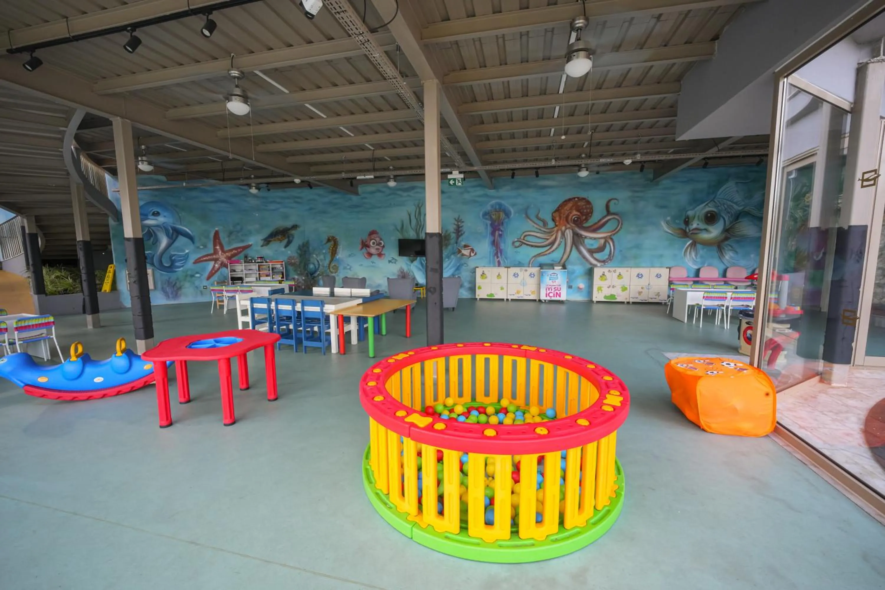 Children play ground in Orka Lotus Beach