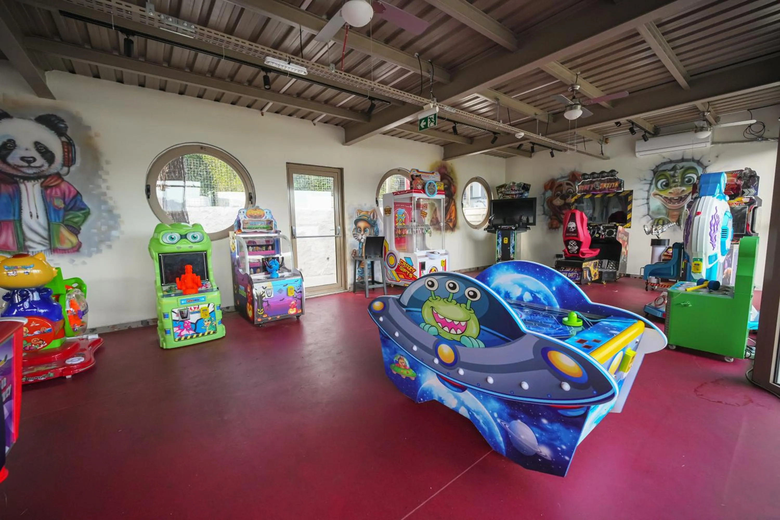 Children play ground in Orka Lotus Beach