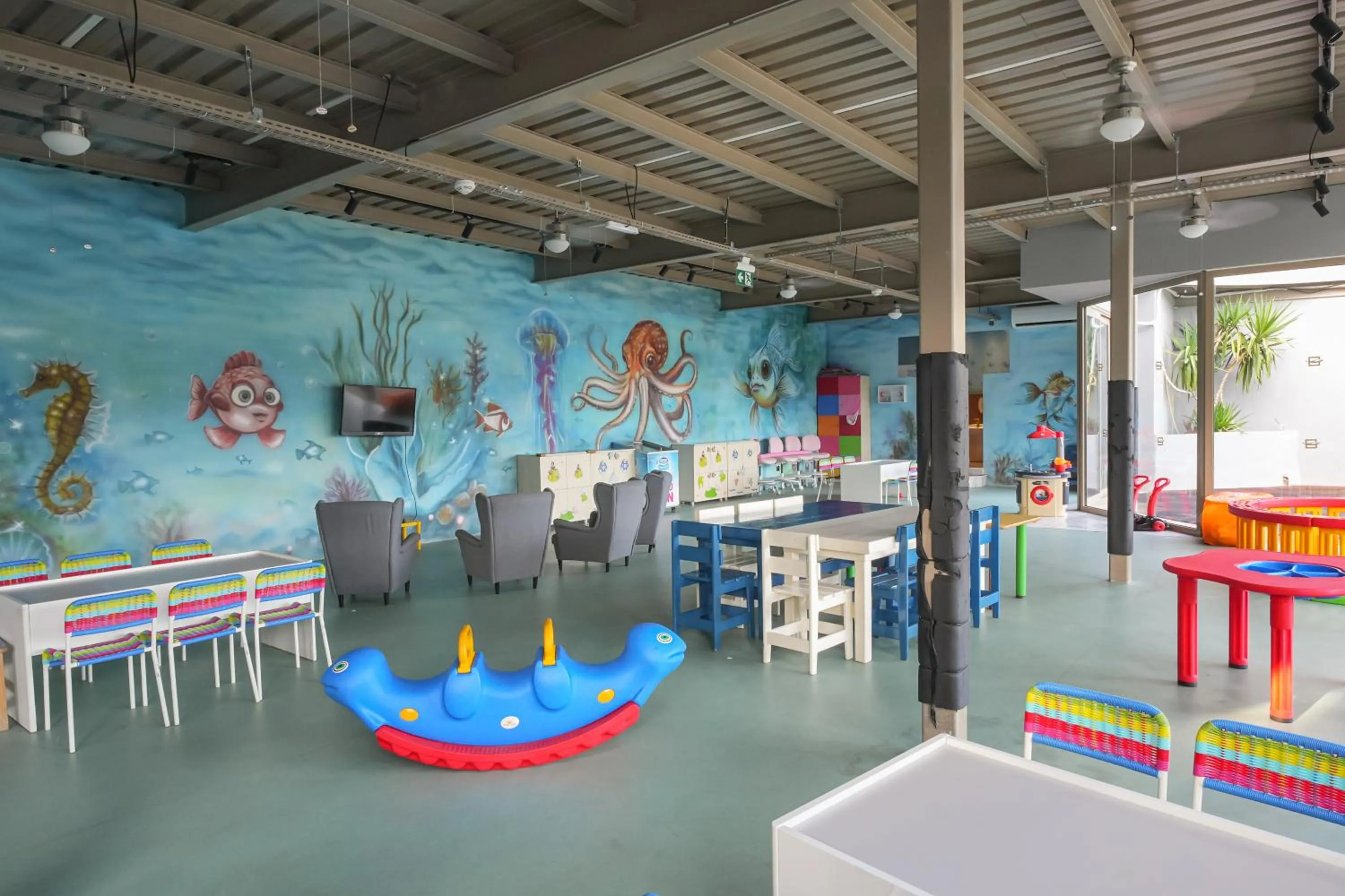 Kids's club in Orka Lotus Beach