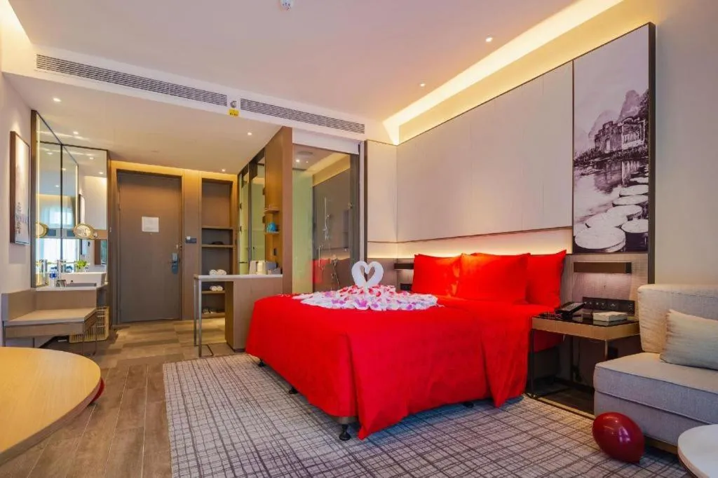 Bed in Wanda JIN Baise