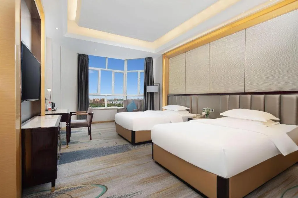 Bed in Metropolo Hotel Yining Development Zone Hanma Building