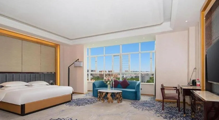 Bed in Metropolo Hotel Yining Development Zone Hanma Building