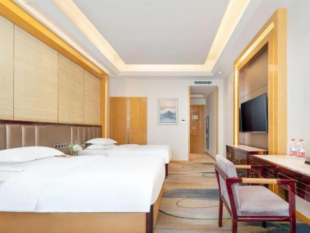 Bed in Metropolo Hotel Yining Development Zone Hanma Building