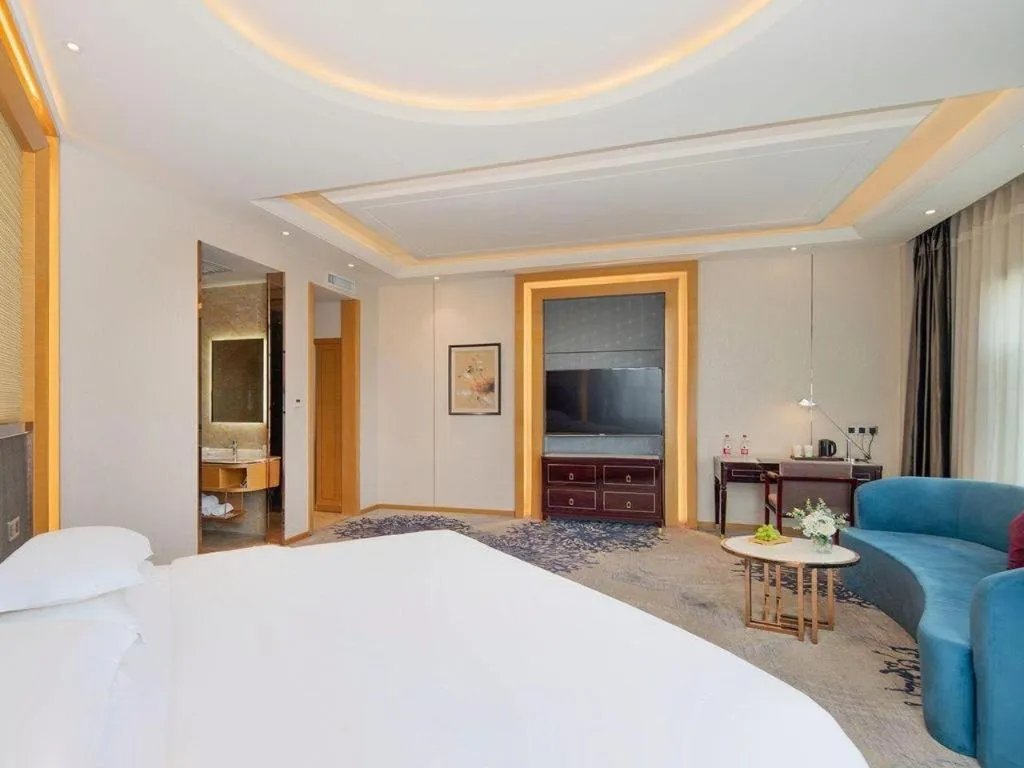 Bed in Metropolo Hotel Yining Development Zone Hanma Building