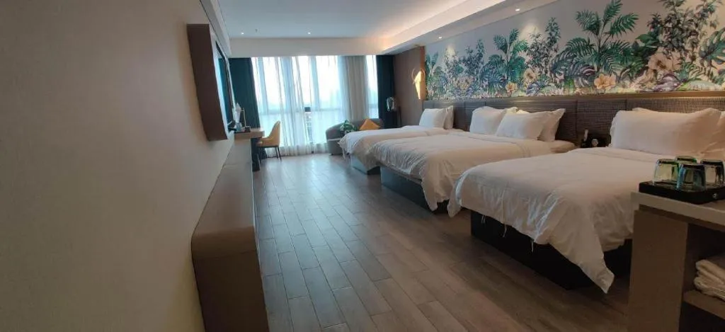 Bed in mango crystal hotel