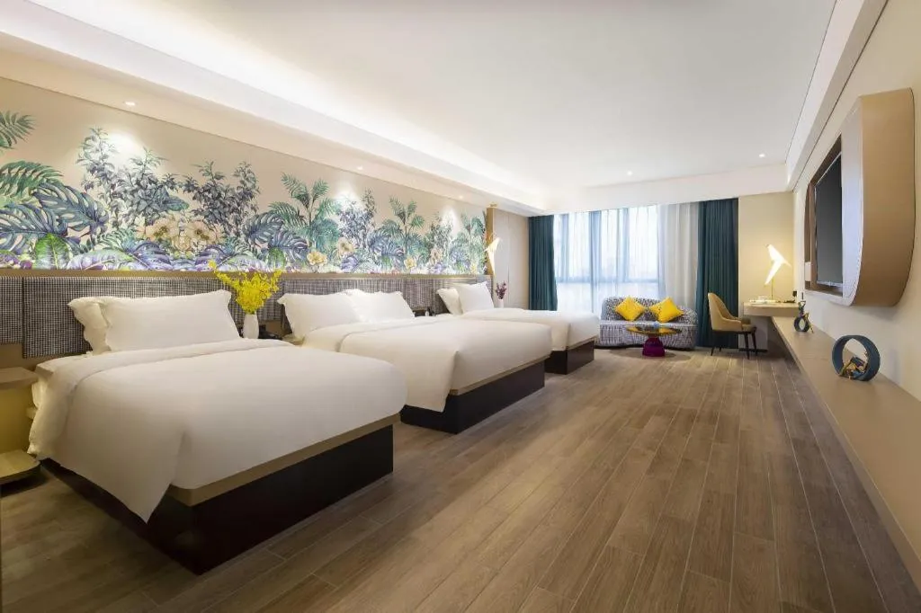 Bed in mango crystal hotel