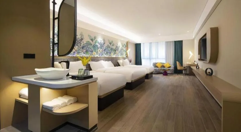 Bed in mango crystal hotel