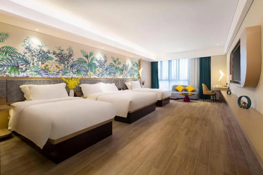 Bed in mango crystal hotel