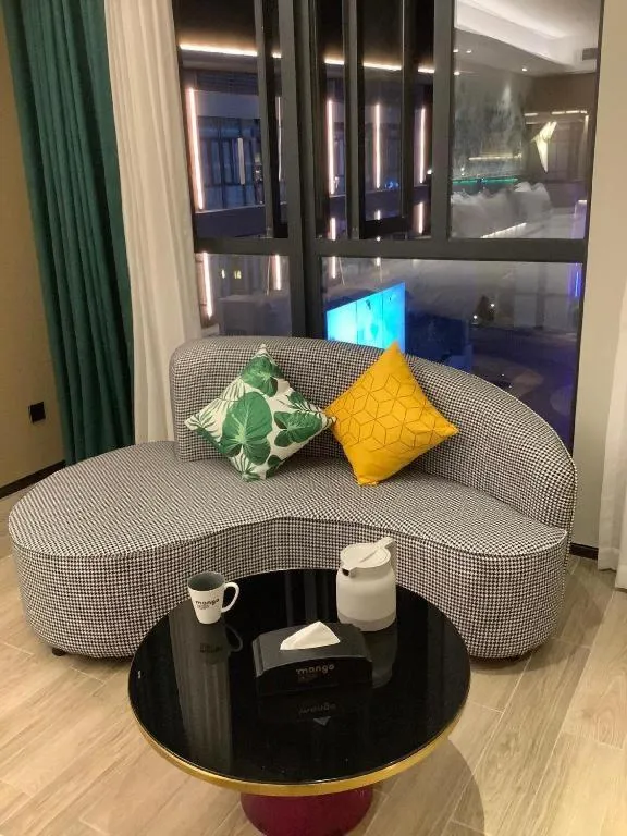 Bed in mango crystal hotel