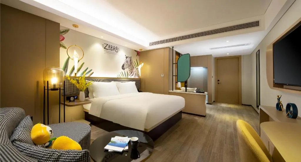 Bed in mango crystal hotel