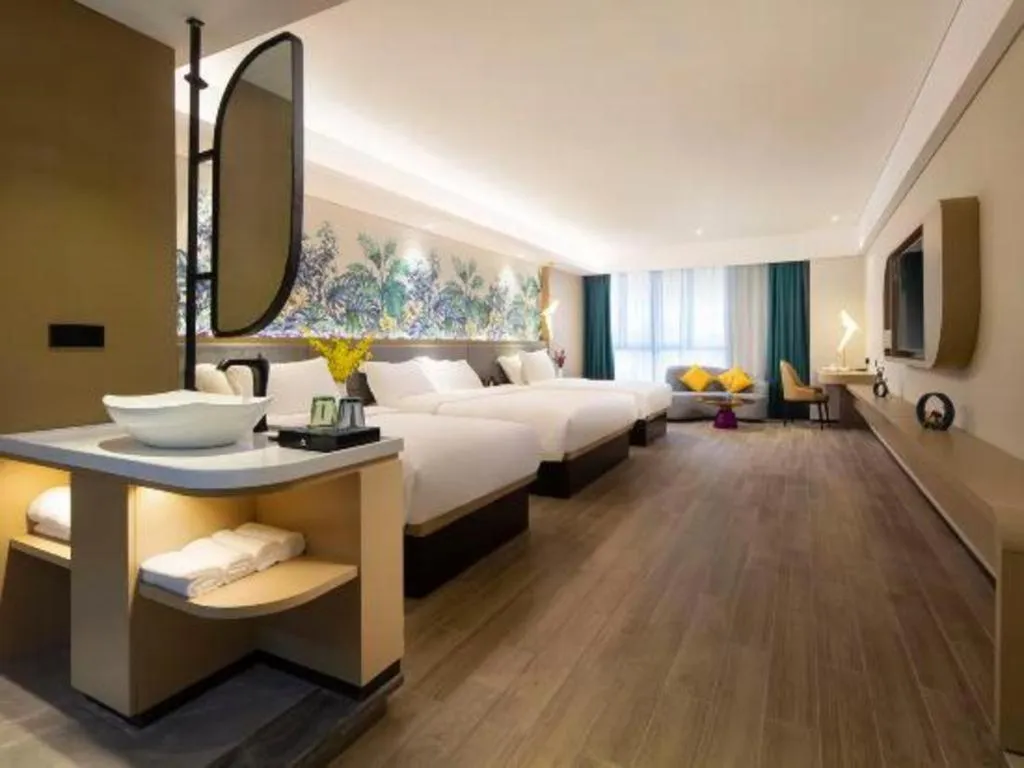 Bed in mango crystal hotel