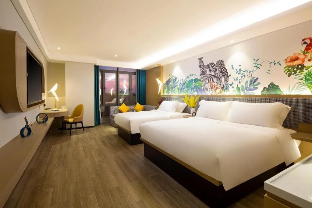 Bed in mango crystal hotel