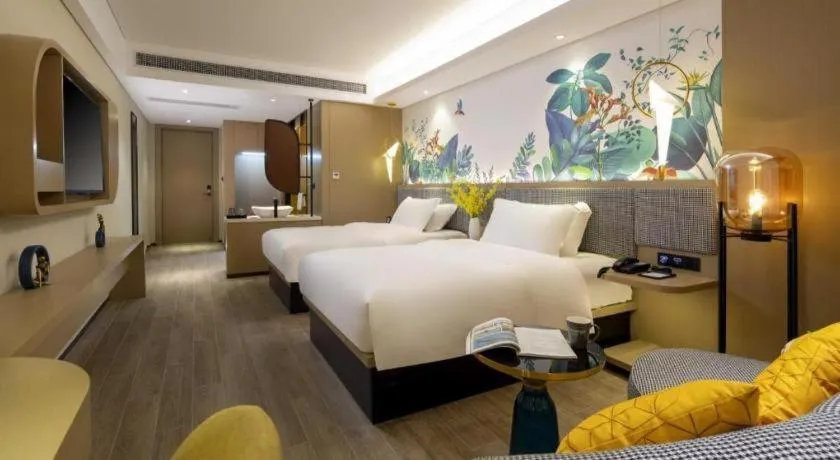 Bed in mango crystal hotel