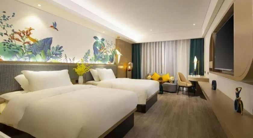 Bed in mango crystal hotel