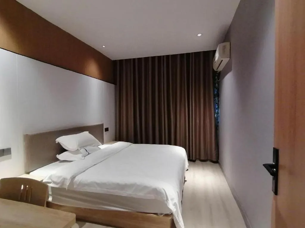 Bed in Kaibin International Hotel Jingdezhen