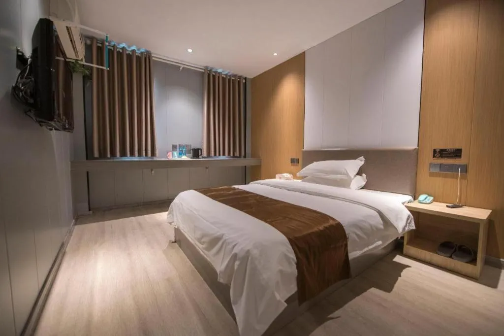 Bed in Kaibin International Hotel Jingdezhen