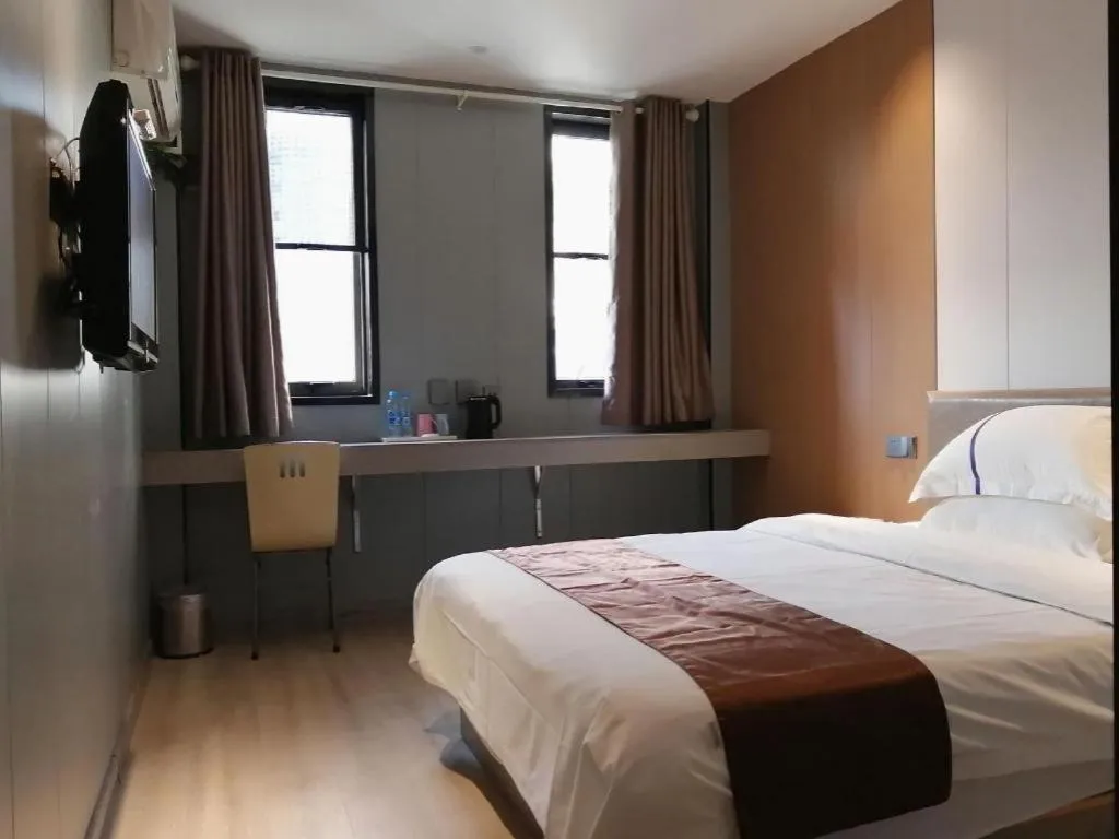 Bed in Kaibin International Hotel Jingdezhen