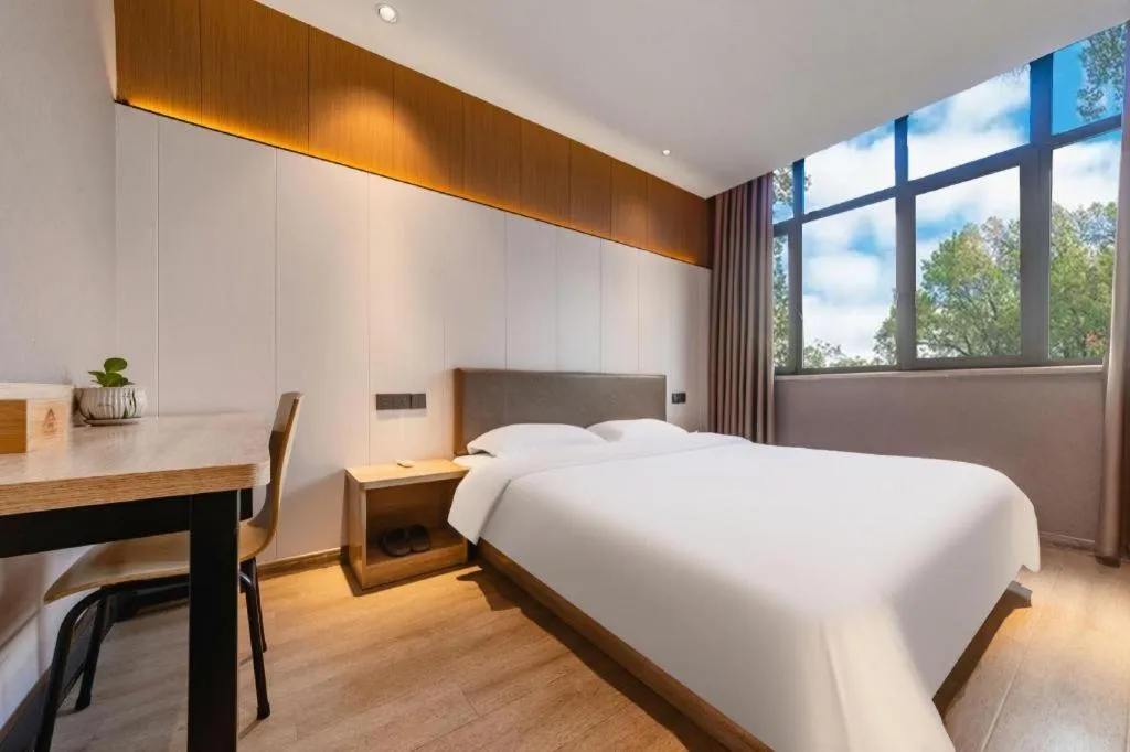 Bed in Kaibin International Hotel Jingdezhen