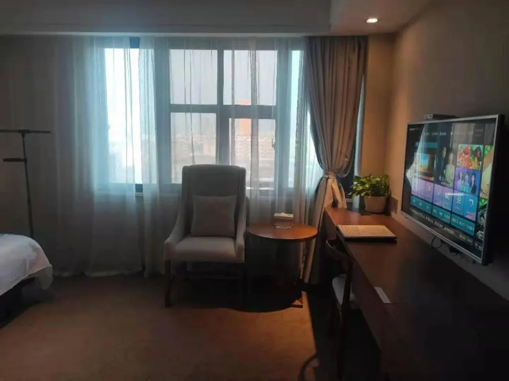 Bed in Kaibin International Hotel Jingdezhen