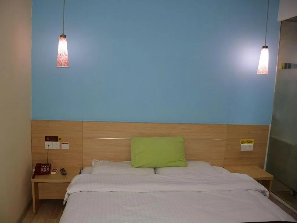 Bed in Kaibin International Hotel Jingdezhen