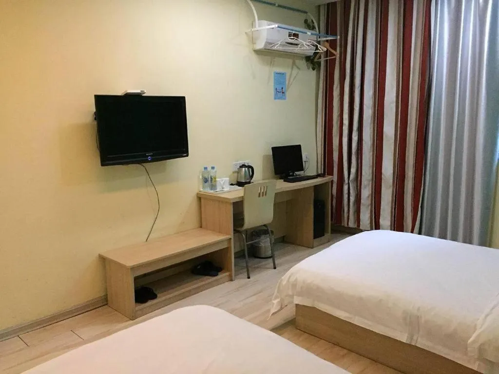 Bed in Kaibin International Hotel Jingdezhen