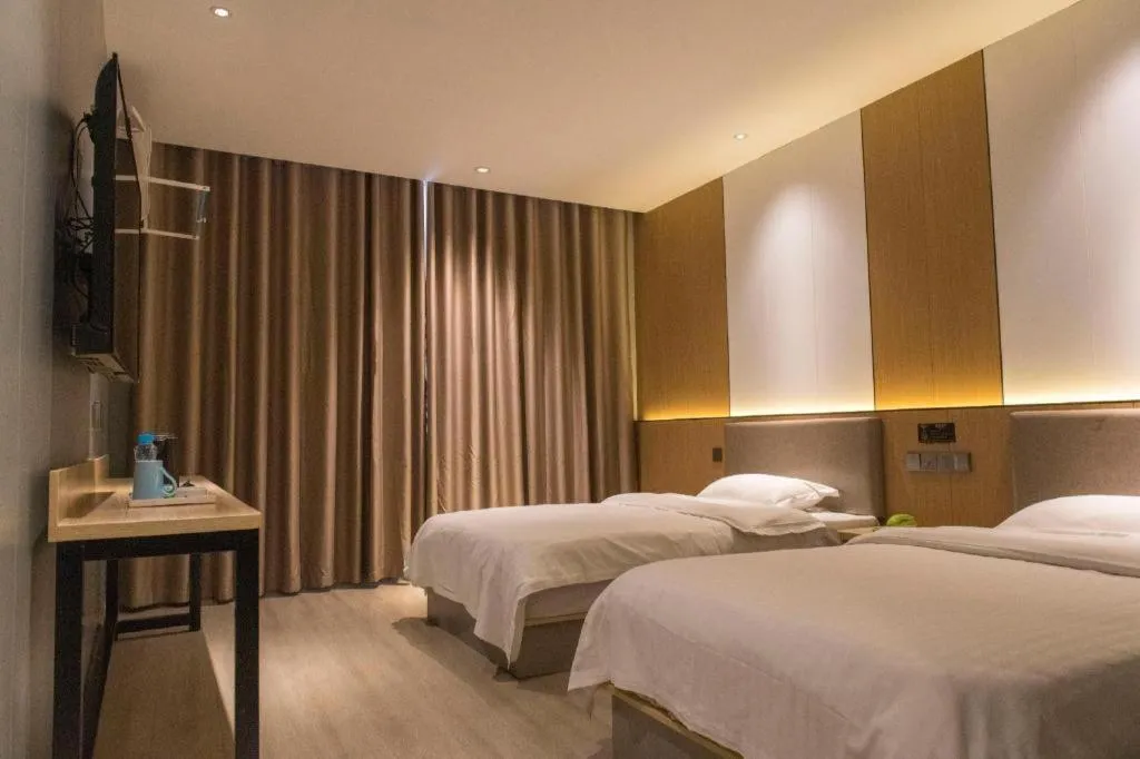 Bed in Kaibin International Hotel Jingdezhen