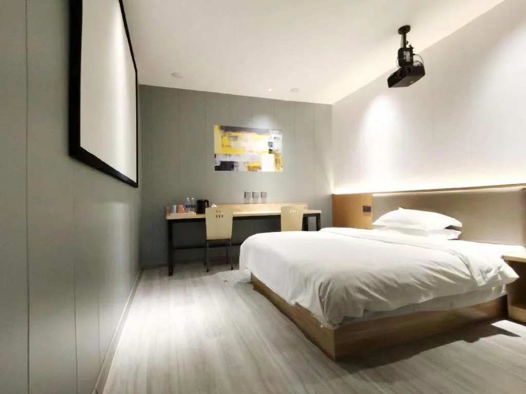 Bed in Kaibin International Hotel Jingdezhen