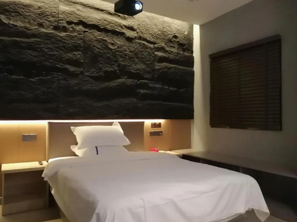 Bed in Kaibin International Hotel Jingdezhen